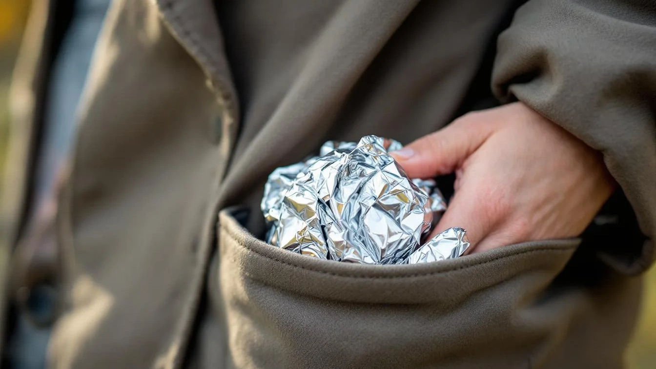 Der Alufolien-Hack: Warum Sie ab heute immer eine kleine Kugel in der Tasche haben sollten