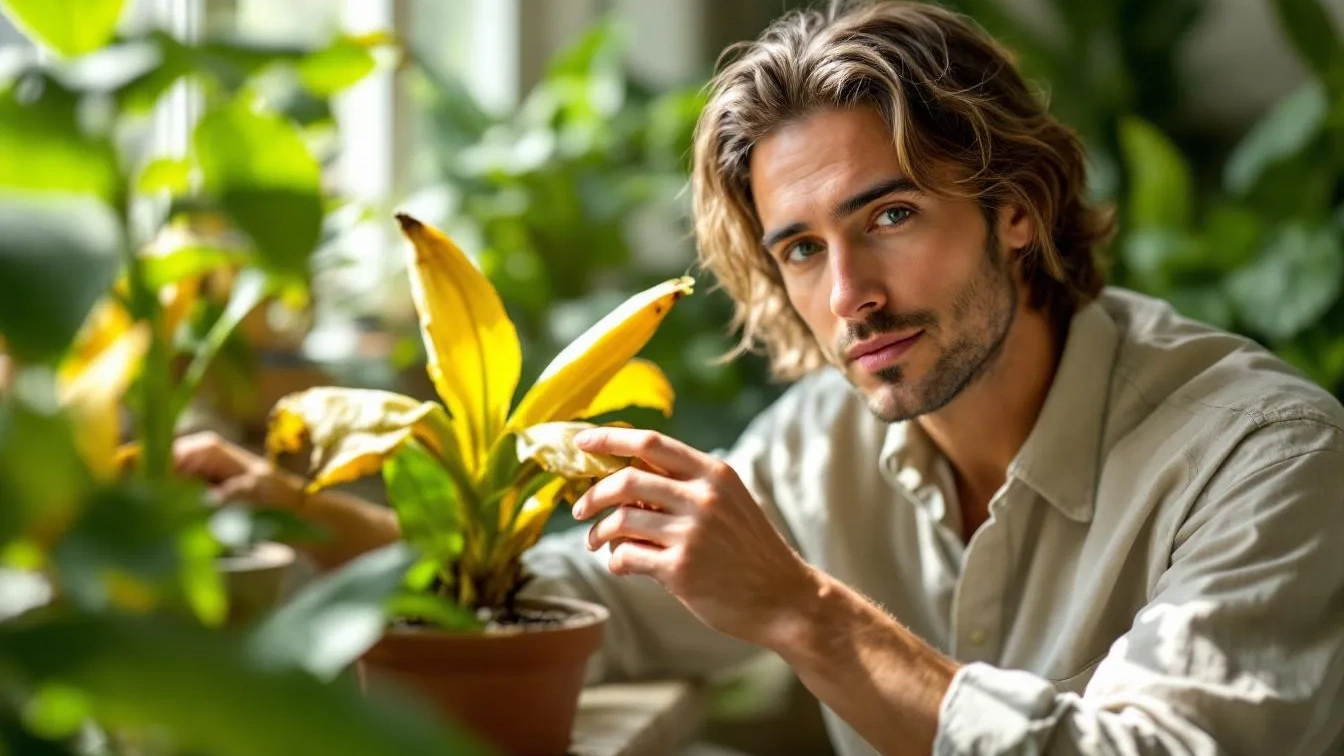 Der „Bananen-Trick“ für Zimmerpflanzen: Wie Sie vertrocknete Blätter in 48 Stunden retten