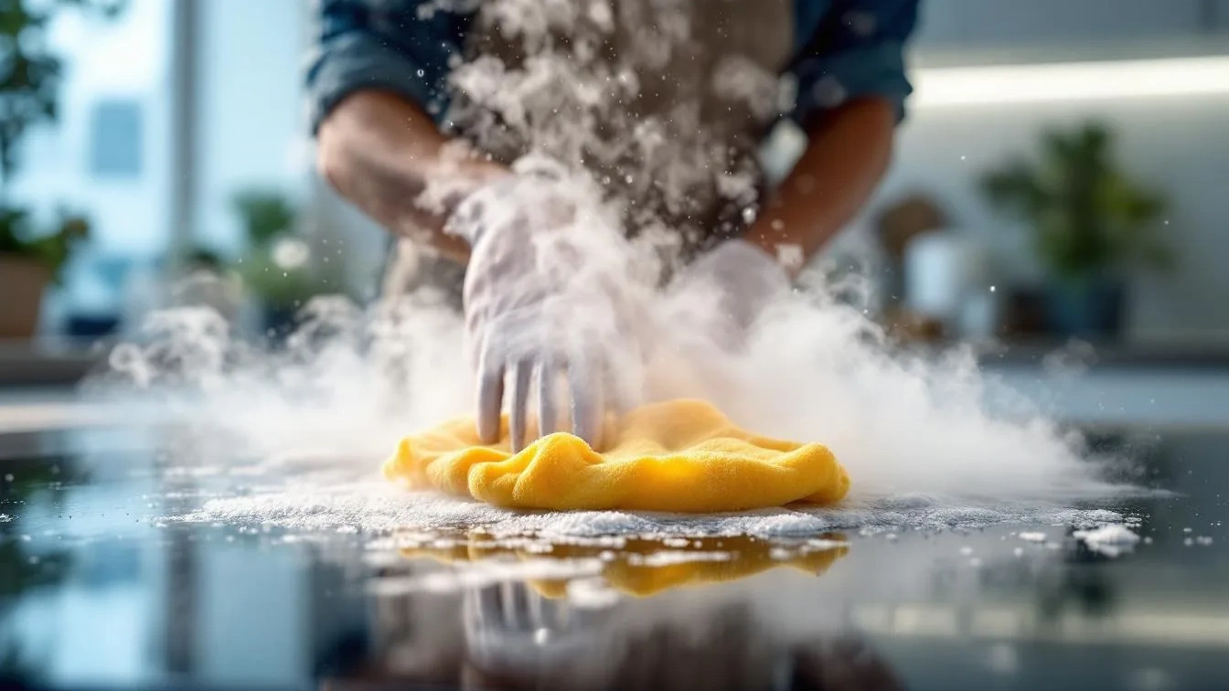 Fett auf der Kochplatte lösen: Der einfache Trick, mit dem Profis hartnäckige Rückstände entfernen